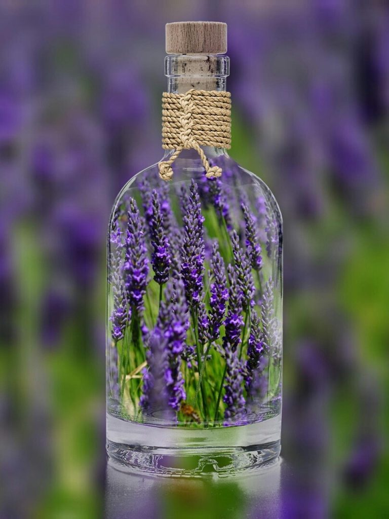 lavender, bottle, plant, spring, purple, nature, field, lavender, lavender, lavender, lavender, lavender, spring